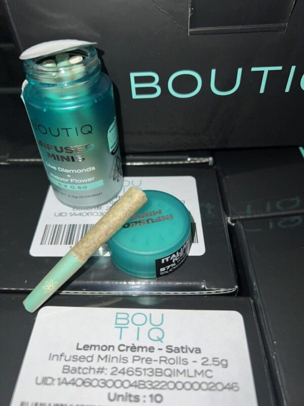 BOUTIQ Infused Mini Pre-Rolls 2.5g - Image 3