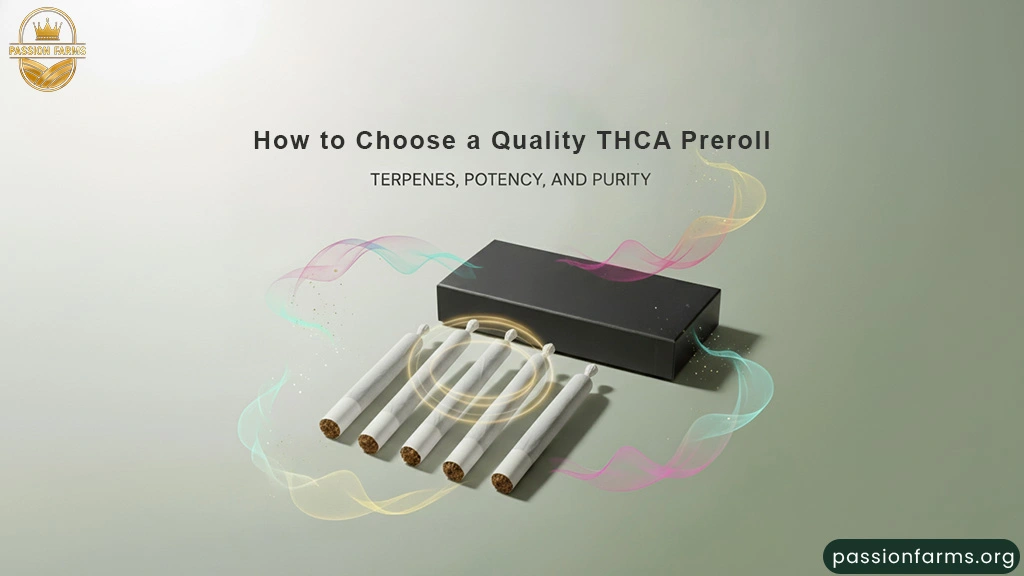 what to look for in a high-quality thca preroll