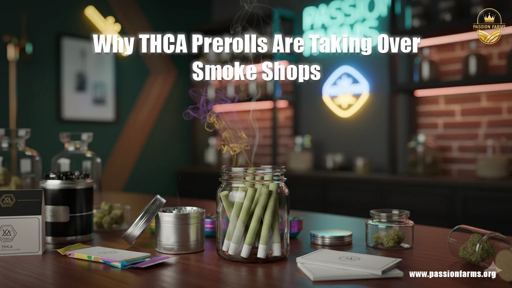 Growing popularity of thca prerolls in retail