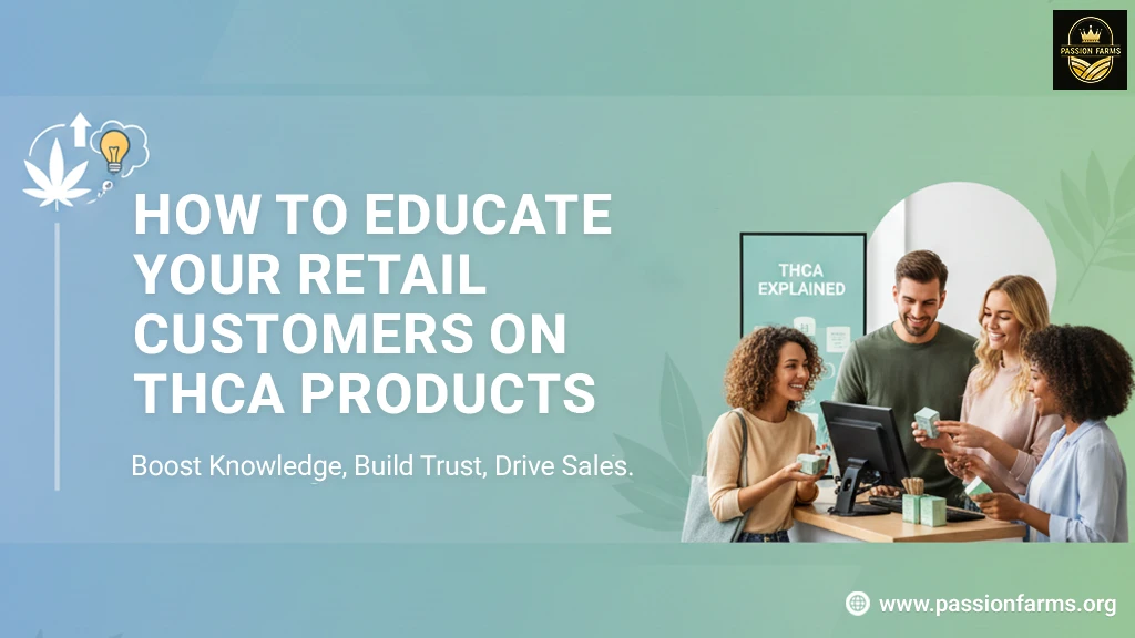 Retailer’s guide to educating customers on thca products