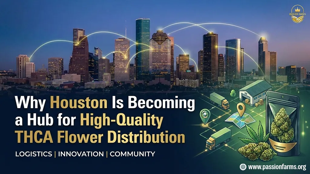 Houston: Hub for High-Quality THCA Flower Distribution