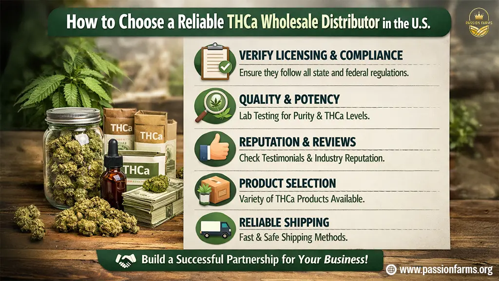 thca wholesale distributor selection guide