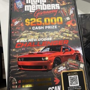 2G MUHA MEMBERS GIVEAWAY DISPOSABLES