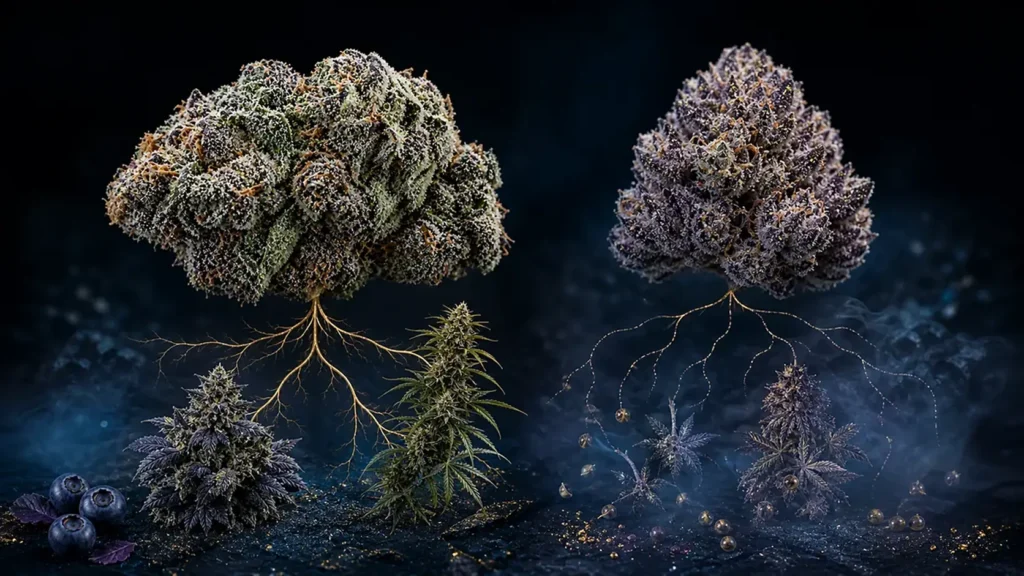 Blueberry Dream Strain vs Blue Dream